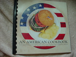 An American Cookbook 2001 Dedicated To 9/11/01 Heroes Spiral Bound Free Usa Ship - £7.63 GBP