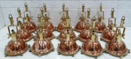 Spot Cargo Pendent Nautical Style Copper &amp; Brass Hanging New Light 15 Pcs - £3,621.27 GBP