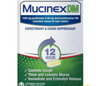 Mucinex DM 12 Hour Expectorant &amp; Cough Suppressant, 42 Ct Exp 2026 - £16.29 GBP