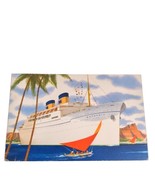 Postcard Matson Lines Luxury Liner Matsonia Ship Vintage Posted - $8.29 CAD