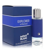 Montblanc Explorer Ultra Blue by Mont Blanc Eau De Parfum Spray 1 oz (Men) - £26.40 GBP