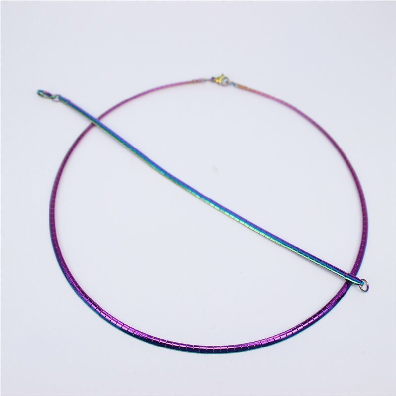 Primary image for 2020 New Hot Sale Three Colors Stainless Steel Jewelry Set Bracelets and Necklac