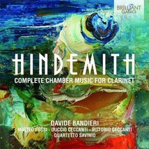 Hindemith: Complete Chamber Music for Clarinet  - £22.53 GBP