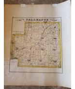 Historic Map of Tallmadge Township Range 10 Town 2 Connecticut Western Rese - £7.74 GBP