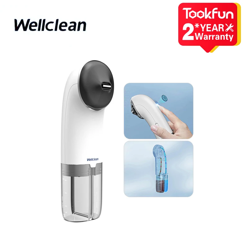 2024 Wellclean Portable Mini Ultrasonic spot Cleaner Fabric Washing Mach... - $84.87