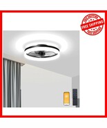 6-Speed Dimmable LED Ceiling Fan - Smart Remote-Controlled Fandelier in ... - $144.28 CAD