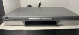 Silver JVC XV-S302 DVD/SUPER VCD/CD Player Tested  W/Cord / No Remote - $18.69