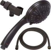 6 Function Handheld Shower Head Kit - High Pressure, Removable, Rubbed B... - £57.27 GBP