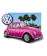 VW BEETLE VOLKSWAGEN PRINT - PERSONALISED ILLUSTRATION OF YOUR CAR - $35.88 CAD