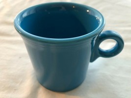Medium Blue Ring-Handled Fiestaware Coffee Mug in Mint Condition - £6.26 GBP