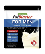 Naturopathica FatBlaster Shake for Men Vanilla Pouch 385g - £68.85 GBP