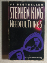 NEEDFUL THINGS by Stephen King (1992) Signet paperback - £11.64 GBP