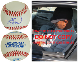 Eric Davis Cincinnati Reds Dodgers signed baseball COA exact proof autographed - £77.66 GBP