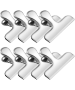 Chip Clips, 8 Pack Stainless Steel Chip Clips, Chip Clips Bag Clips Food... - $226.75 MXN