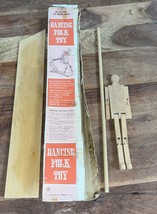 Vintage Folk Art Dancing Man with Platform 1970 Chadwick Miller Original... - $14.00
