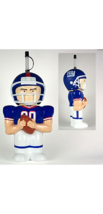 NFL - NY Giants 3D Sculpted Sipper Water Bottle - £11.99 GBP