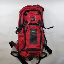 Ful Hydration Pack Hiking Outdoor Travel Backpack Red Expandable - £30.84 GBP