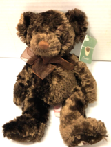 Russ CHOCOLATE The 9&quot; Christmas Brown Bear NEW - £6.34 GBP