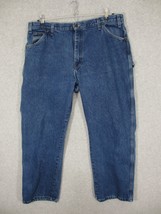 Dickies Men&#39;s Carpenter Jeans Medium Wash Size 40 x 32 Work Chore - £12.15 GBP