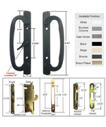 Sliding Glass Patio Door Handle Kit with Mortise Lock and Keepers, A-Pos... - $106.73 CAD