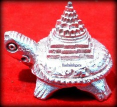 Parad Kachap Shri Yantra / Kachap Shree Yantra - 400 gm -3 inches - $156.74