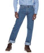 Levi&#39;s Men&#39;s 505 Regular Fit Jeans Goldentop, 42W x 32L - $39.59