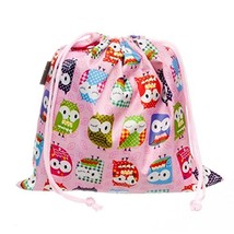 Kids Child&#39;s Small Drawstring Water Resistant Toiletry / Wash Bag 4 Spec... - €7,81 EUR
