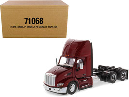 Peterbilt 579 Day Cab Truck Tractor Legendary Red &quot;Transport Series&quot; 1/50 Diecas - $91.24