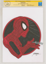 CGC SS George Perez Original Marvel Comics Signed Art Sketch ~ Amazing Spiderman - $791.99