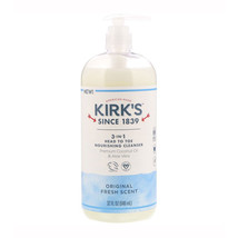 Kirk's 3-in-1 Head to Toe Nourishing Cleanser, Original Fresh Scent, 32 Fluid Oz - £16.58 GBP