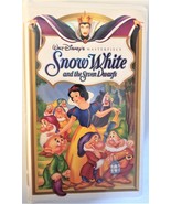Walt Disney Masterpiece Snow White &amp; The Seven Dwarfs VHS Tape Clamshell... - £3.92 GBP