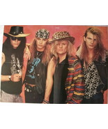 POISON ~ (12) Color and B&amp;W Clippings, Articles, PIN-UPS, Poster from 19... - $10.07