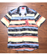HUGO BOSS Homme Ellino Manche Courte Droit Ajusté Responsable Plage Chem... - $1,117.26 MXN