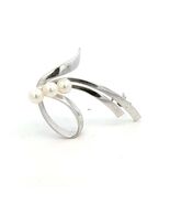 Mikimoto Akoya Pearl Brooch 5.45 mm Sterling Silver Estate M455 - €169,17 EUR