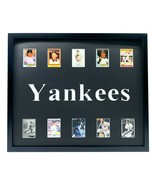 New York Yankees Legends Framed 10 Baseball Card Collage Lot Jeter Mantl... - £166.68 GBP