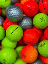 15 Colored Vice Pro Near Mint AAAA Used Golf Balls.......assorted color - $24.14