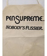 vtg PenSupreme Apron Cotton Twill PA Pennsylvania Penn Dairies - £9.83 GBP