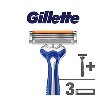 Gillette Sensor Excel Razor With 2 Replacement Sensor Excel Cartridges a... - £30.04 GBP