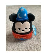 Disney Squishmallow Mickey Mouse Sorcerer&#39;s Apprentice Plush 7&quot; NWT - $11.00