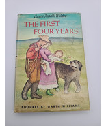 Vtg The First Four Years by Laura Ingalls Wilder 1971 HC DJ Illus Garth ... - $45.77 CAD
