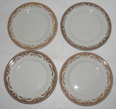 4 Vintage Jackson China Bread &amp; Butter 5 1/2&quot; Plates Restaurant Ware - $18.81
