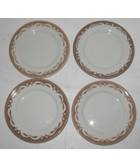 4 Vintage Jackson China Bread &amp; Butter 5 1/2&quot; Plates Restaurant Ware - $25.77 CAD