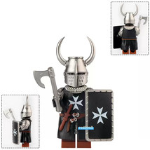 Medieval Castle Knights Hospitaller Lego Compatible Minifigure Bricks Toys - £2.76 GBP