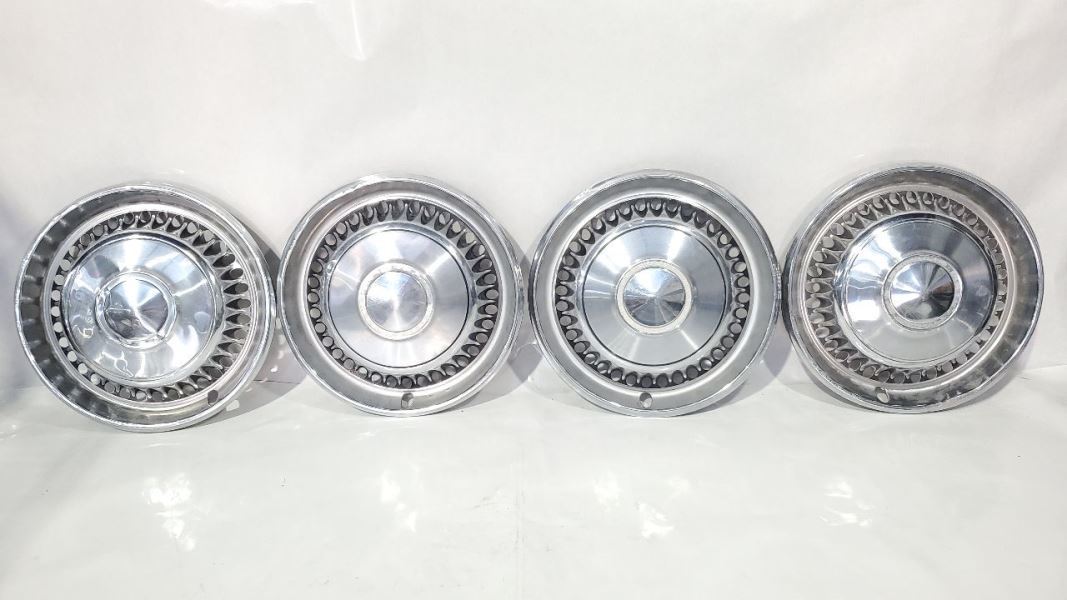 1968 Chevrolet Impala OEM Set Of 4 14&quot; Wheel Cover Minor Rub Rash - $116.38