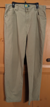 Cabelas Outdoor Gear Pants Mens Sz 38 5 Pocket Beige Hunting Hiking 38x3... - $19.34