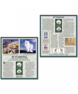 Wyoming Yellowstone National Park 2010 Quarter Dollar Collector Panel wi... - $19.99