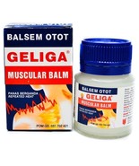 4x Geliga Muscular Balm Balsem Otot Geliga 40gr Neck Muscle Pain Relief - $51.22 CAD