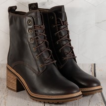Timberland Women&#39;s Sienna High Waterproof Side Zip Boot Dark Brown Size ... - $2,277.74 MXN