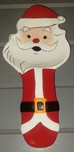Sleigh Bell Bistro Ceramic Santa Spoon Rest 9.8 x 4.5 - $130.29 MXN