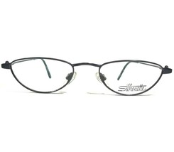 Silhouette Eyeglasses Frames M6396 /40 V6054 Matte Purple Oval 49-20-135 - £58.67 GBP